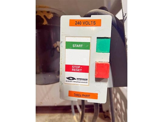 3500 cfm Aireworks #FX-10-3500, modular dust collection system, 250 sq.ft., 10 HP TEFC motor - Image 3