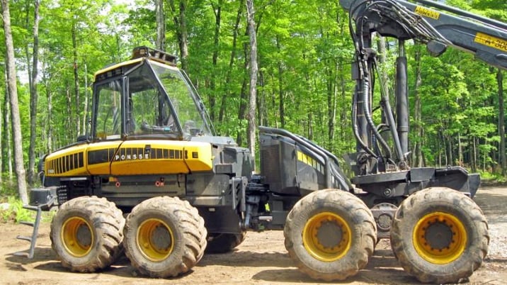 Ponsse #Ergo, 8-wheel harvester, 100 gallon fuel capacity, H-7 harvesting head, 2014 - Image 2