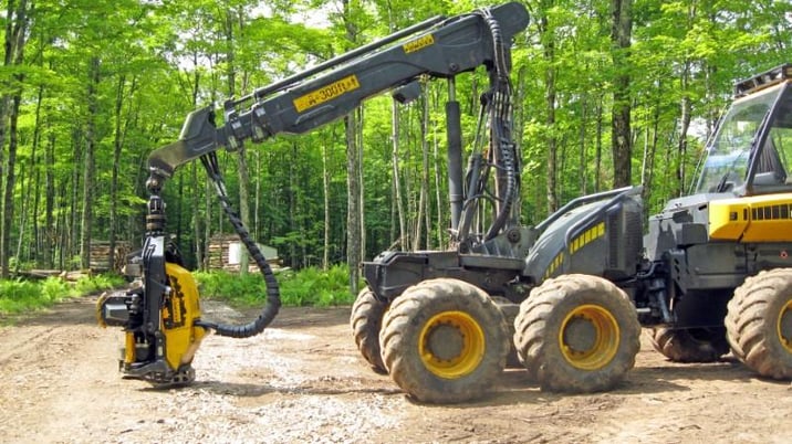 Ponsse #Ergo, 8-wheel harvester, 100 gallon fuel capacity, H-7 harvesting head, 2014 - Image 7