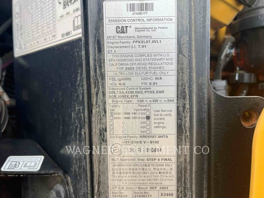 Cat 930M, Wheel Loader, 314 hours, S/N: F5K03510, 2024 - Image 8