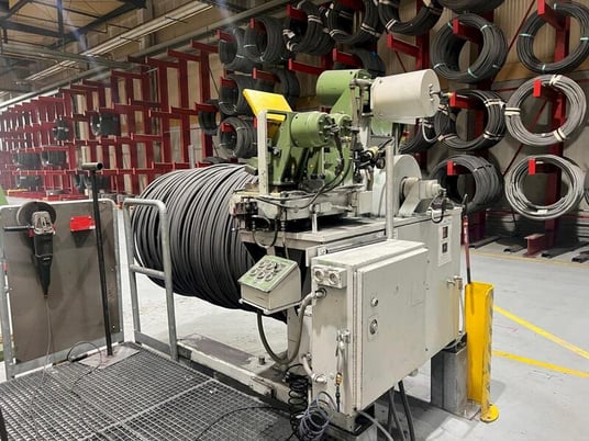 6000 lb. FE #PF-6000-08-BW, 8" mandrel diameter, 7' max width of coil, integrated butt welder - Image 2