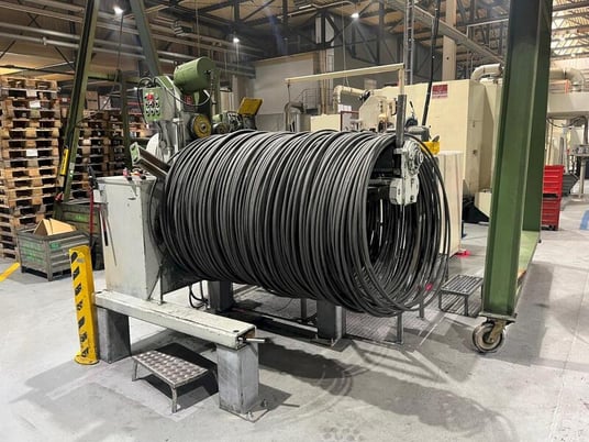 6000 lb. FE #PF-6000-08-BW, 8" mandrel diameter, 7' max width of coil, integrated butt welder - Image 3