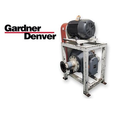 Gardner Denver #GAHLBPA, 8LP positive displacement rotary lobe pressure blower package, 60 HP - Image 1