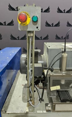 Custom dual saw blade metal finishing machine, dual 1/2 HP motors - Image 4