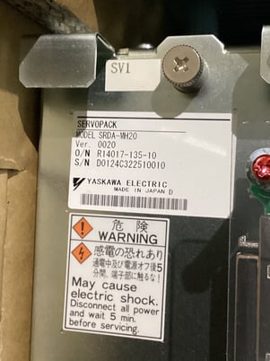 Yaskawa #JZRCR-YSV03-11-DX100, robot servopack amplifier, new - Image 8