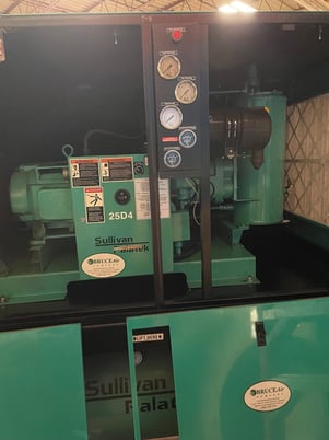 Sullivan-Palatek 25D4J, Rotary Screw Air Compressor, 25 HP, 25134 hours, 2004 - Image 3