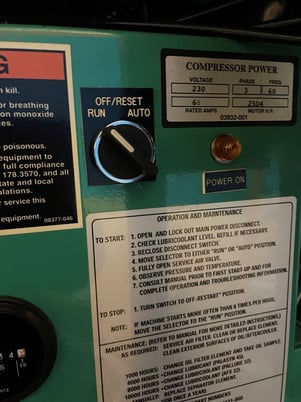 Sullivan-Palatek 25D4J, Rotary Screw Air Compressor, 25 HP, 25134 hours, 2004 - Image 6