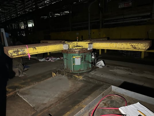 20000 lb. 4-Arm turnstile, 74" effective length of arm - Image 1