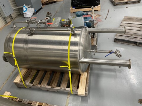 Custom ethanol reclamation system, 150 GPH, Stainless Steel, skid mounted, never installed, 2024 - Image 2