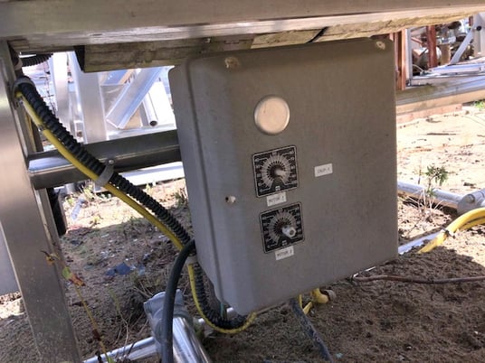 41" w x 72" l fp d, Bi-Flow Conveyor, w/(2) 7.5" width, (2) 6" width & (4) 3.5" width Slat Conveyors, (2) - Image 2