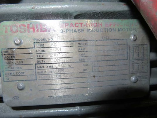 Roots #47-U-RAI-J, Rotary Lobe Blower, Whitlock Pneumatic Conveyor, 460 V - Image 4