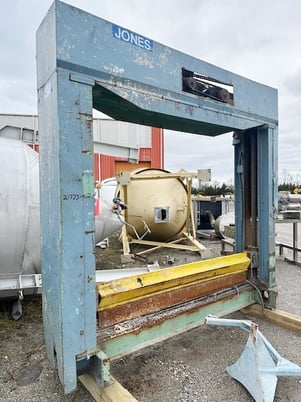 Jones, Guillotine Roll Splitter, 87" width cutting, 72" diameter Roll, 10 HP - Image 6