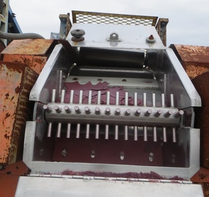 12" wide x 15.5' long, Sandvik, Cooling Belt Conveyor, Stainless Steel - Image 2