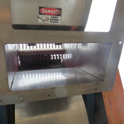 12" wide x 15.5' long, Sandvik, Cooling Belt Conveyor, Stainless Steel - Image 3