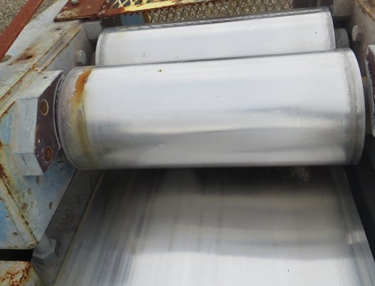 12" wide x 15.5' long, Sandvik, Cooling Belt Conveyor, Stainless Steel - Image 4