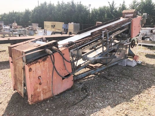 12" wide x 15.5' long, Sandvik, Cooling Belt Conveyor, Stainless Steel - Image 5