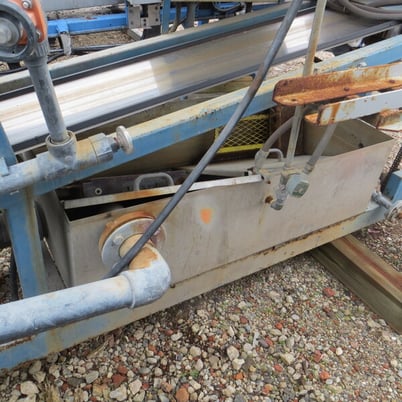 12" wide x 15.5' long, Sandvik, Cooling Belt Conveyor, Stainless Steel - Image 9