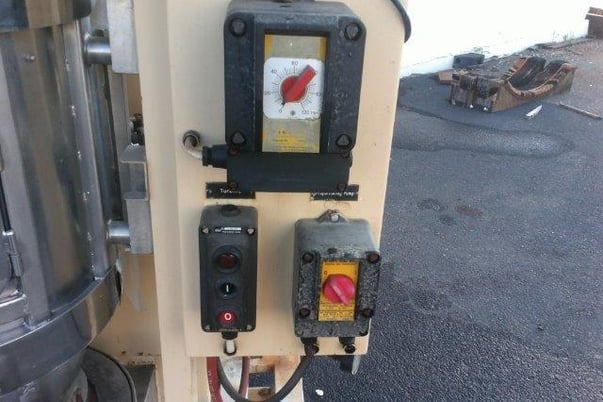 Glatt #WSG5, Stainless Steel Granulating Fluid Bed Dryer, Steam Heated Coil, Internal Blower - Image 4