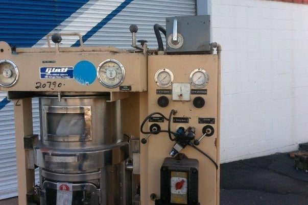 Glatt #WSG5, Stainless Steel Granulating Fluid Bed Dryer, Steam Heated Coil, Internal Blower - Image 5