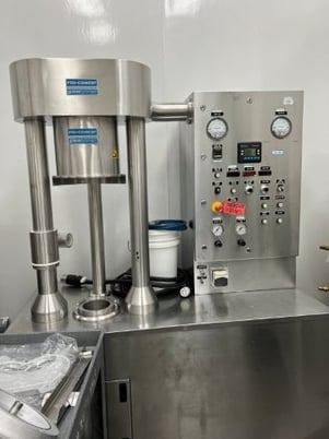 Vector #FL-M-1, Fluid Bed Dryer, Stainless Steel, 220 V, 2006 - Image 1