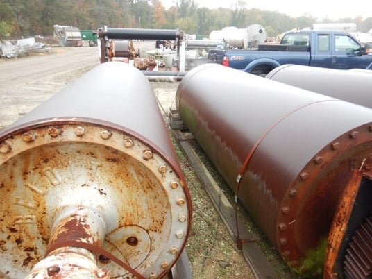 Beloit, Dryer Cans, Lot of 4, 48" diameter x 129" face, 75 psi @ 450 F - Image 6