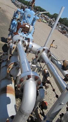 Graham, 3-Stage Ejector Vacuum System, 10" x 6" Inner & 6" x 3" After Condenser, 150 psi/FV Shell, 150 psi - Image 2