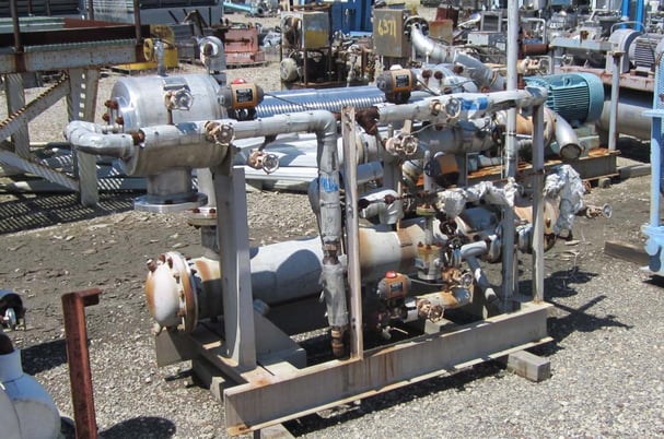 Graham, 3-Stage Ejector Vacuum System, 10" x 6" Inner & 6" x 3" After Condenser, 150 psi/FV Shell, 150 psi - Image 5