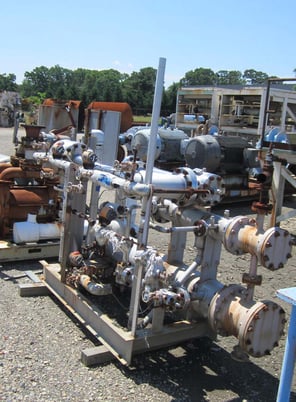 Graham, 3-Stage Ejector Vacuum System, 10" x 6" Inner & 6" x 3" After Condenser, 150 psi/FV Shell, 150 psi - Image 6