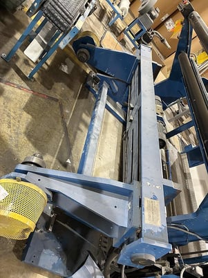 Deacro #DA-653, 63" wide duplex cantilevered slitter rewinder, edge guiding, pnematic braking - Image 4