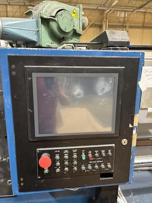 Deacro #DA-653, 63" wide duplex cantilevered slitter rewinder, edge guiding, pnematic braking - Image 10