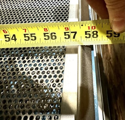 B M & M screen frames, Stainless, unused (10 available) - Image 4