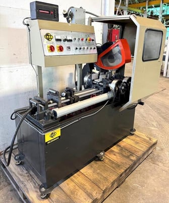 14" Soco #MC-350NFA, non-ferrous, automatic feed cold saw, 4.25"rounds, nice - Image 2
