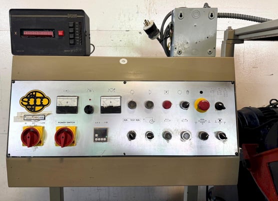 14" Soco #MC-350NFA, non-ferrous, automatic feed cold saw, 4.25"rounds, nice - Image 4