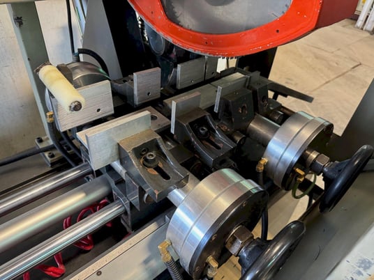 14" Soco #MC-350NFA, non-ferrous, automatic feed cold saw, 4.25"rounds, nice - Image 7