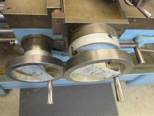 15" x 40" Sheldon #R-15, lathe, 2-1/4" bore, 1250 RPM, AcuRite digital read out, tailstock, Buck Adjust-Tru - Image 5
