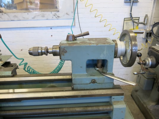 15" x 40" Sheldon #R-15, lathe, 2-1/4" bore, 1250 RPM, AcuRite digital read out, tailstock, Buck Adjust-Tru - Image 6