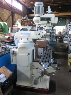 Acer #3VS, variable speed Milling Machine, w/DRO, 9" x 42" - Image 3
