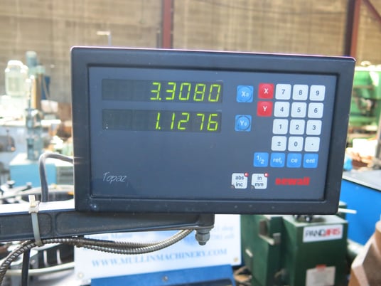 Acer #3VS, variable speed Milling Machine, w/DRO, 9" x 42" - Image 4