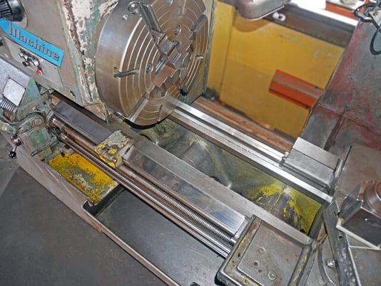 26-1/2" x 72" Leblond #20SL, Heavy Duty Engine Lathe, 100" bed, 19" swing over cross slide, 2-3/16" bore - Image 4