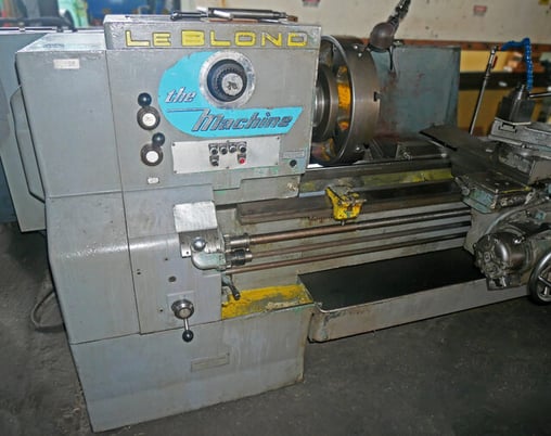 26-1/2" x 72" Leblond #20SL, Heavy Duty Engine Lathe, 100" bed, 19" swing over cross slide, 2-3/16" bore - Image 5