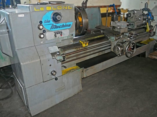 26-1/2" x 72" Leblond #20SL, Heavy Duty Engine Lathe, 100" bed, 19" swing over cross slide, 2-3/16" bore - Image 7