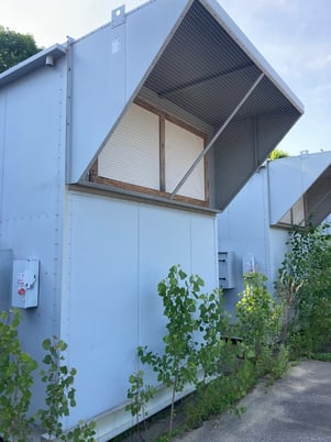 Engineered Air Airtex #LM46C/C, LOT of 7 Containerized Outdoor Air Handling Unit, 40,000 CFM, 40"/44" fans - Image 1