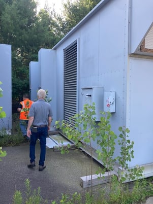 Engineered Air Airtex #LM46C/C, LOT of 7 Containerized Outdoor Air Handling Unit, 40,000 CFM, 40"/44" fans - Image 5