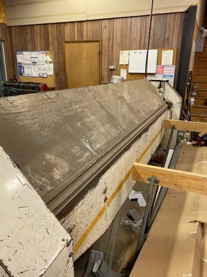 120" Ras #64.30, CNC folding machine, 16 gauge, 220 V. - Image 1