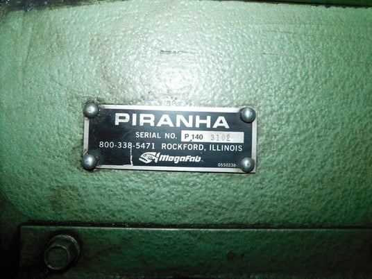 Piranha #P140, ironworker, 140 ton, 2017 - Image 5