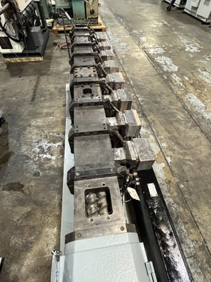 2.36" Leistritz #ZSE-60-GL-36D, twin screw extruder, 36:1 L/D, 121 KW Baumuller Shunt Wound DC motor, 10 zone - Image 7