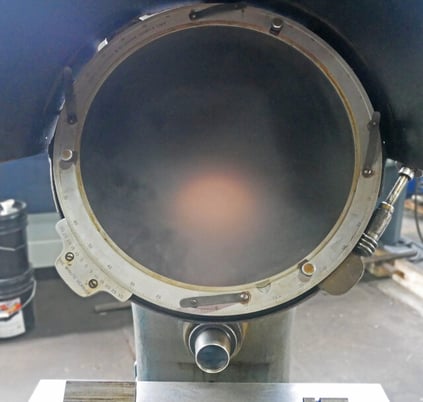14" Jones & Lamson #PC-14, opitical comparator & measuring machine, 18" x 6" table, 180&deg; angle, power - Image 4