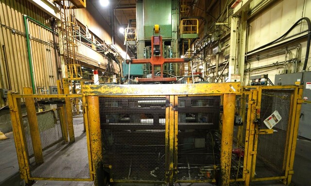 60000 lb. Sesco #12-1042, 54" cradle straightener servo feed line, .562"Thickness, 72" OD - Image 3