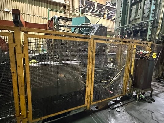 60000 lb. Sesco #12-1042, 54" cradle straightener servo feed line, .562"Thickness, 72" OD - Image 6