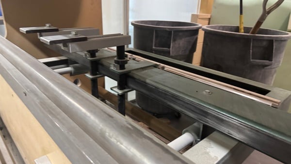 100 Ton, Standard Industrial #AB100-8, Hydraulic Press Brake, 8' overall, 77" between housing, 13" open, 7" - Image 3